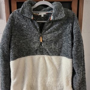 P.J. Salvage Pullover 1/4 Zip Sweater Women's Size Small